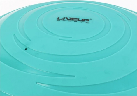 Балансировочная полусфера LiveUp BOSU BALL бирюзовая LS3616
