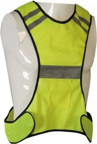 Светоотражающий жилет LiveUp REFLECTIVE VEST желтый LS3403