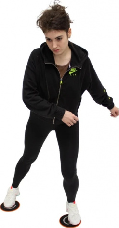 Глайдинг-диски LiveUp SLIDING DISC оранжево-черные LS3360