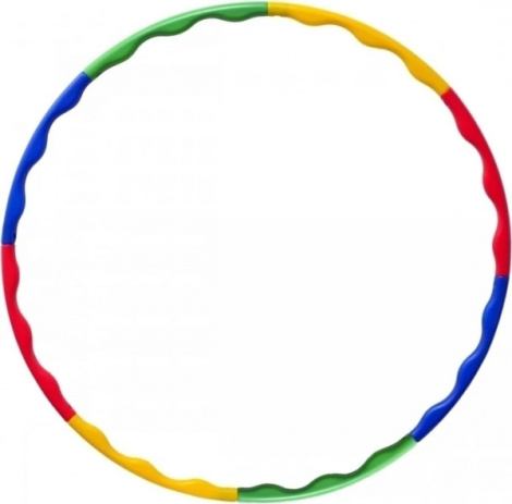 Обруч LiveUp HULA-HOOP різнокольоровий LS3326