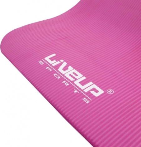 Коврик для тренировок LiveUp NBR MAT розовый LS3257-p