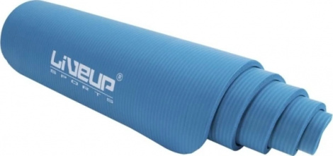 Килимок для тренувань LiveUp NBR MAT синій LS3257-b