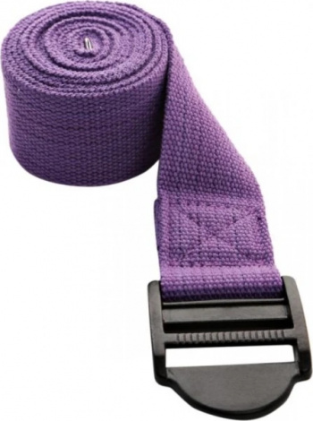 Ремень для йоги LiveUp YOGA STRAPS фиолетовый LS3236A