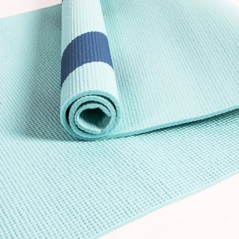 Килимок для йоги LiveUp PVC PRINTED YOGA MAT блакитний LS3231C-06b