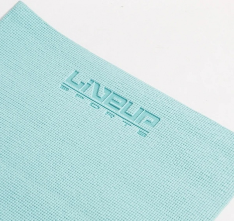 Килимок для йоги LiveUp PVC PRINTED YOGA MAT блакитний LS3231C-06b