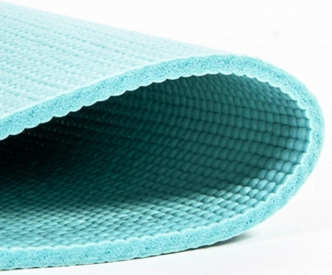 Килимок для йоги LiveUp PVC PRINTED YOGA MAT блакитний LS3231C-06b