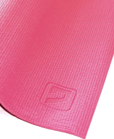 Килимок для йоги LiveUp PVC YOGA MAT рожевий LS3231-04p
