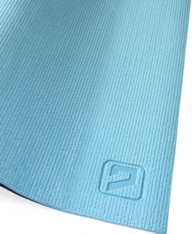 Килимок для йоги LiveUp PVC YOGA MAT блакитний LS3231-04b