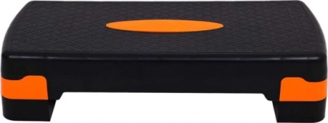 Степ-платформа LiveUp POWER STEP черно-оранжевая LS3168A