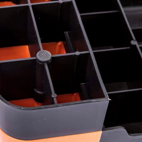 Степ-платформа LiveUp POWER STEP черно-оранжевая LS3168A