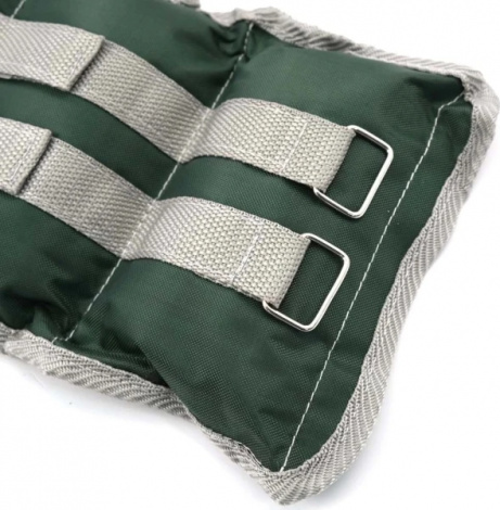 Обважнювачі для щиколотки/зап'ястя LiveUp WRIST/ANKLE WEIGHT зелені (2 х 2.0 кг) LS3011-2