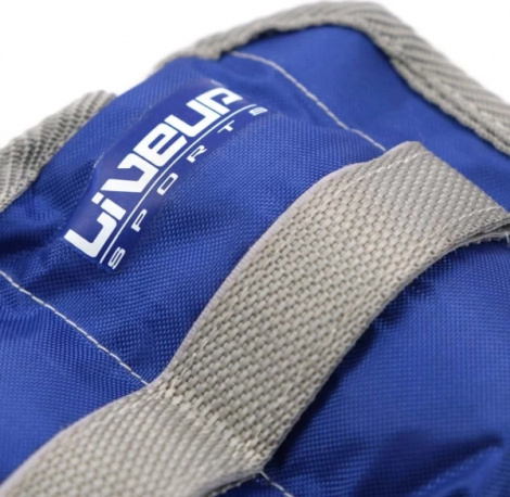 Обважнювачі для щиколотки/зап'ястя LiveUp WRIST/ANKLE WEIGHT сині (2 х 1.0 кг) LS3011-1