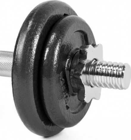 Гантель набірна LiveUp DUMBELL SET чорна (10,0 кг) LS2311-10