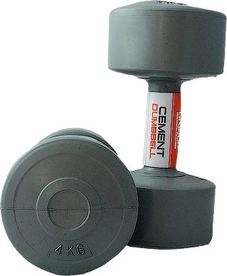 Гантелі LiveUp CEMENT DUMBELL сірі (2 х 4,0 кг) LS2003-4