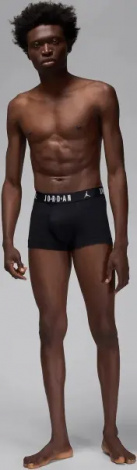 Трусы (боксерки) Nike JORDAN FLIGHT COTTON BOXER BRIEFS черные (3 штуки) JM0693-023