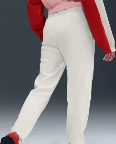 Спортивный костюм женский Nike SPORTSWEAR CLUB FLEECE GRAPHIC кремово-розовый IH8496-133__HV2346-133