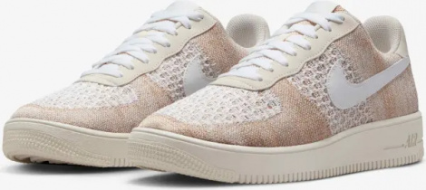 Кросівки Nike AIR FORCE 1 FLYKNIT 2.0 бежеві IB7675-001
