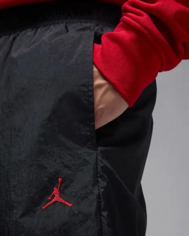 Спортивні штани Nike JORDAN BROOKLYN чорно-червоні IB1047-010