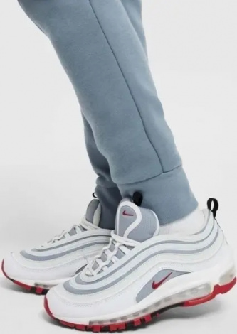 Спортивный костюм подростковый Nike SPORTSWEAR TECH FLEECE дымчато-серо-черно-белый HV5867-065__HV5869-065