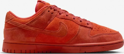 Кросівки жіночі Nike DUNK LOW SE червоно-темно-помаранчеві HV5756-633