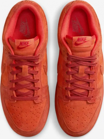 Кросівки жіночі Nike DUNK LOW SE червоно-темно-помаранчеві HV5756-633