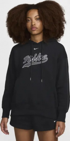 Худі жіноче Nike SPORTSWEAR PHOENIX FLEECE чорне HV3774-010
