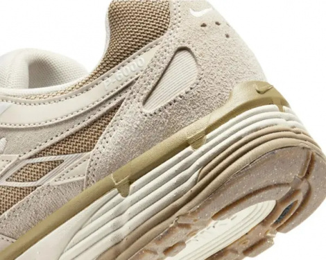 Кроссовки Nike P-6000 SUEDE бежево-светло-коричневые HV2528-100