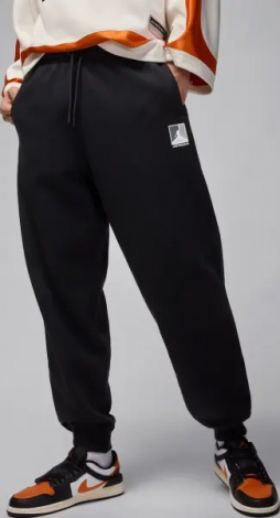 Спортивные штаны Nike JORDAN BROOKLYN FLEECE черные HV0546-010