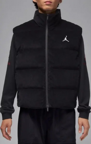 Жилетка Nike JORDAN FLIGHT DOWN черная HV0534-010