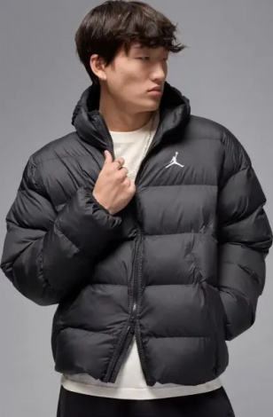 Пуховик Nike JORDAN BROOKLYN THERMA-FIT PUFFER чорний HV0532-010