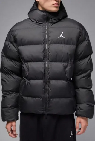 Пуховик Nike JORDAN BROOKLYN THERMA-FIT PUFFER чорний HV0532-010