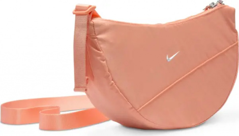 Сумка через плече жіноча Nike AURA CRESCENT CROSSBODY 4L персикова HQ4370-844