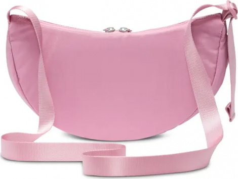 Сумка через плече жіноча Nike AURA CRESCENT CROSSBODY 4L світло-рожева HQ4370-699