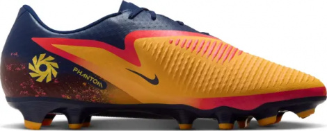 Бутсы Nike PHANTOM 6 LOW ACADEMY 'ERLING HAALAND' FG/MG EH оранжево-красно-темно-синие HQ2314-800
