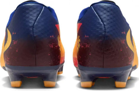 Бутсы Nike PHANTOM 6 LOW ACADEMY 'ERLING HAALAND' FG/MG EH оранжево-красно-темно-синие HQ2314-800