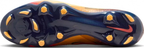 Бутсы Nike PHANTOM 6 LOW ACADEMY 'ERLING HAALAND' FG/MG EH оранжево-красно-темно-синие HQ2314-800