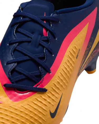 Бутсы Nike PHANTOM 6 LOW ACADEMY 'ERLING HAALAND' FG/MG EH оранжево-красно-темно-синие HQ2314-800