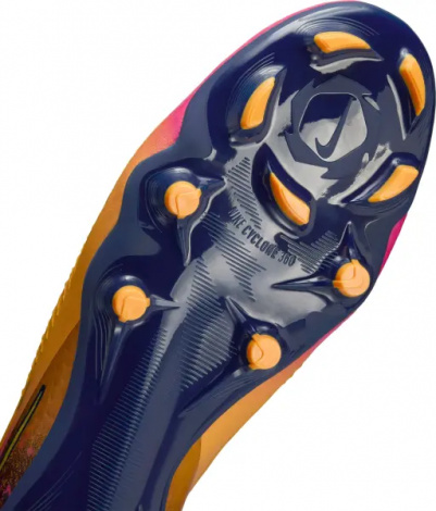 Бутсы Nike PHANTOM 6 LOW ACADEMY 'ERLING HAALAND' FG/MG EH оранжево-красно-темно-синие HQ2314-800