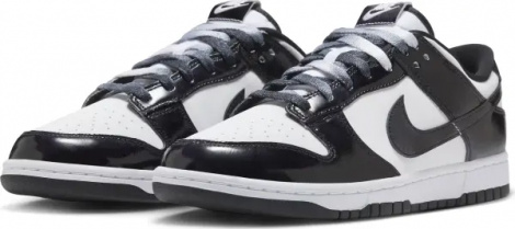 Кросівки Nike DUNK LOW RETRO SE біло-чорні HQ1965-100