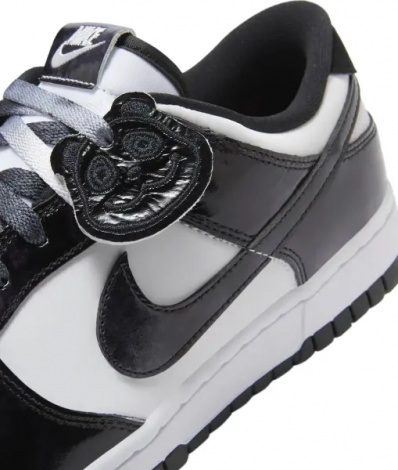 Кросівки Nike DUNK LOW RETRO SE біло-чорні HQ1965-100