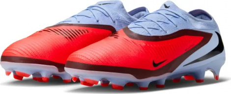 Бутсы Nike PHANTOM 6 LOW PRO FG светло-сине-красные HJ4122-400