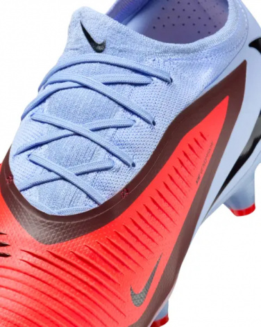 Бутсы Nike PHANTOM 6 LOW PRO FG светло-сине-красные HJ4122-400