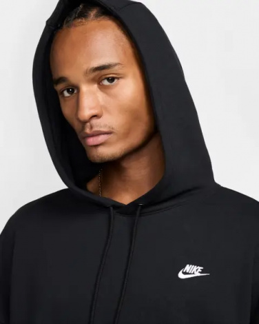 Худи Nike CLUB FLEECE OVERSIZED FRENCH TERRY черное HJ1816-010