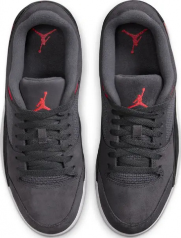 Кросівки Nike JORDAN FLIGHT COURT темно-сіро-червоні HF3255-003