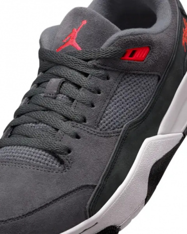 Кросівки Nike JORDAN FLIGHT COURT темно-сіро-червоні HF3255-003