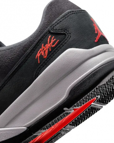 Кросівки Nike JORDAN FLIGHT COURT темно-сіро-червоні HF3255-003