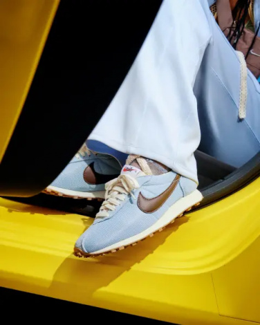 Кроссовки женские Nike LD-1000 голубо-коричневые HF3227-400