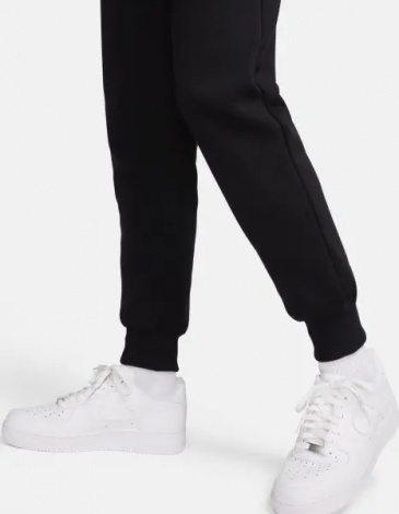 Спортивні штани жіночі Nike PHOENIX FLEECE MID-RISE PANTS чорні FZ7626-010