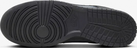 Кроссовки Nike DUNK LOW WINTERIZED 'OFF NOIR' черно-темно-серые FZ3052-001