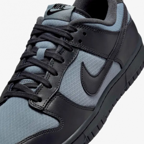 Кроссовки Nike DUNK LOW WINTERIZED 'OFF NOIR' черно-темно-серые FZ3052-001
